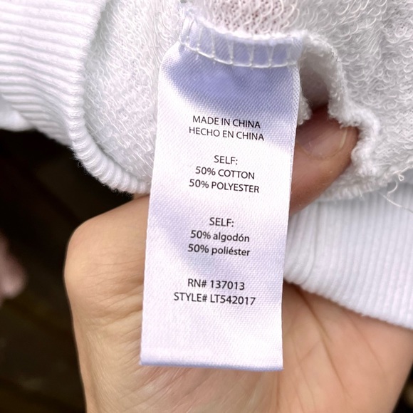 *WILDFOX | Knit Grapefruit Stripe Long Sleeve Coordinating Pullover Size L - Picture 10 of 11